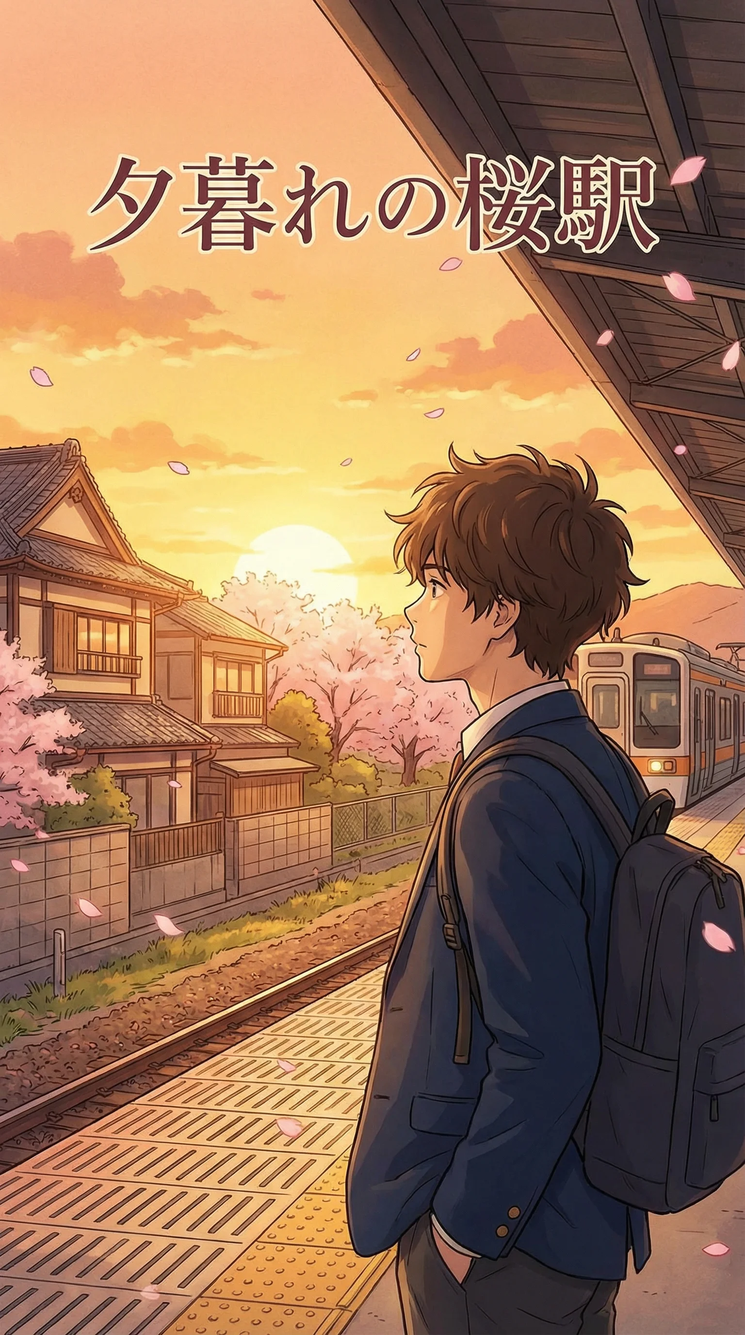 樱花车站的约定里番动漫封面